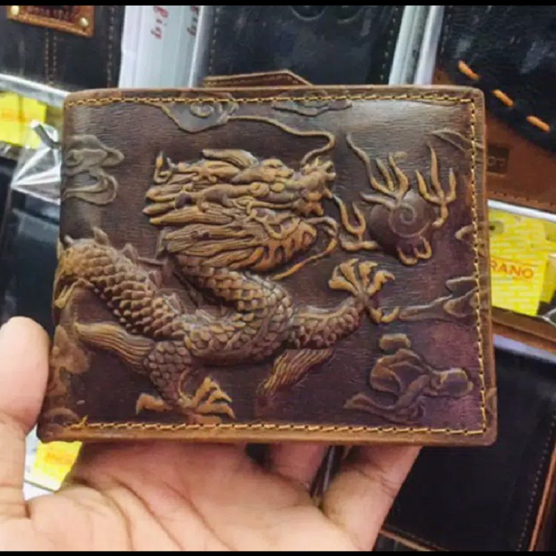 Dompet kulit motif dompet pria kulit asli garut dompet pria original kulit basah