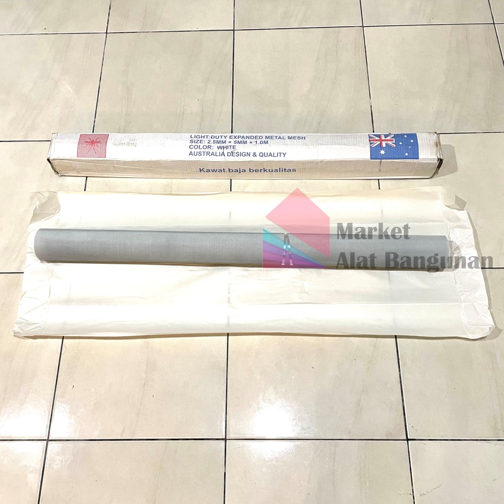 Ram Kawat Mesh Baja Galvanis PUTIH / Ram Kawat Nyamuk / Ram Parabola Warna PUTIH