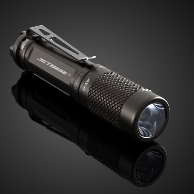 JETBeam Jet-U Tiny Flashlight Senter LED CREE XP-G2 135 Lumens - Black