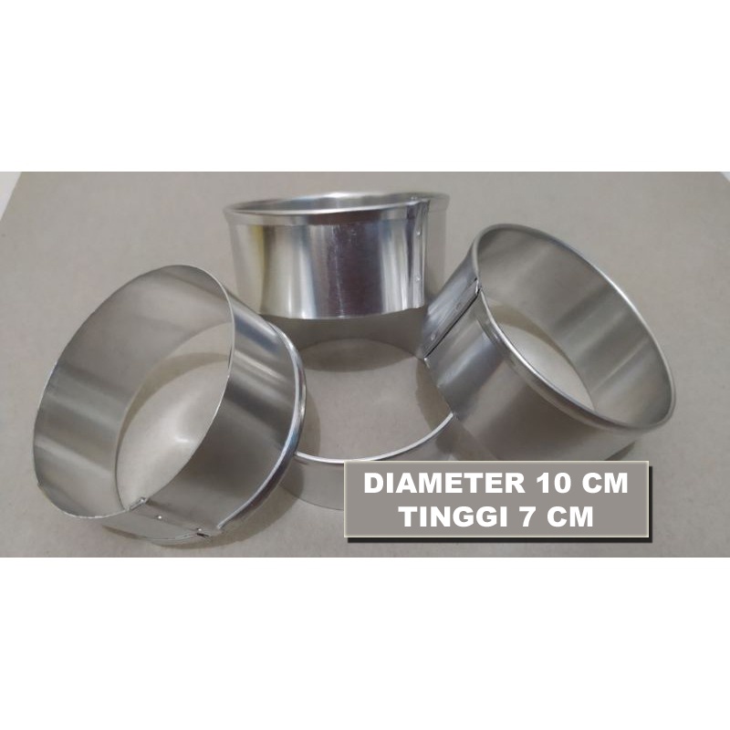 RING CUTTER 10 x 7 CM / RING ROTI BULAT / RING BULAT / RING DIAMETER 10 CM