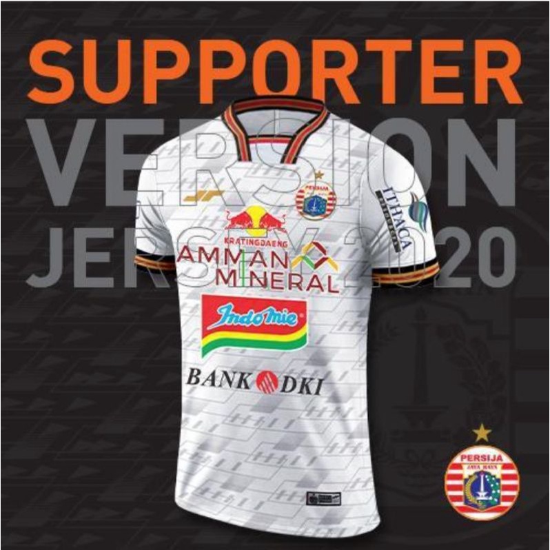 Jersey Original Persija away SUPPORTER VERSION 2020
