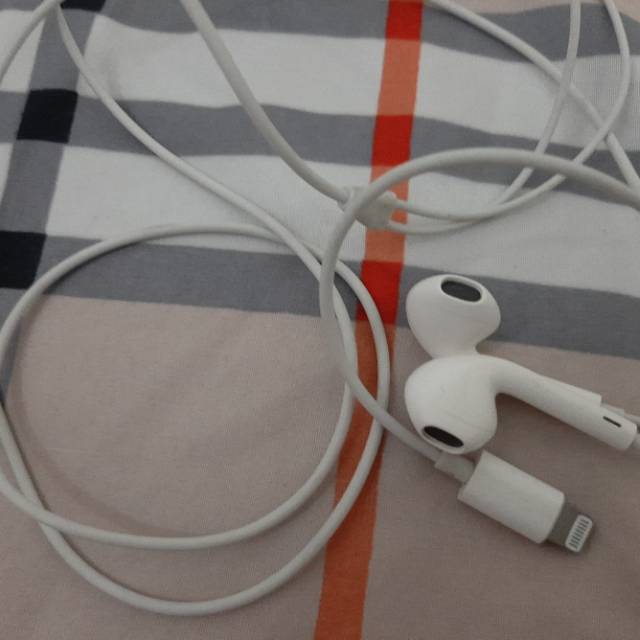 Earphone second iphone 7 ori