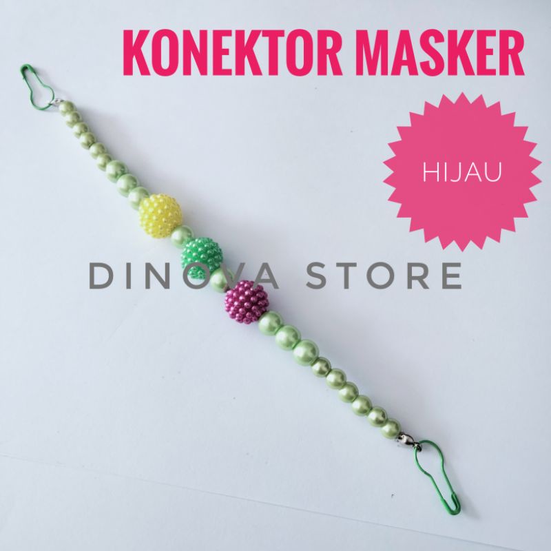 KONEKTOR masker MUTBERI MIX 3WARNA/pengait masker