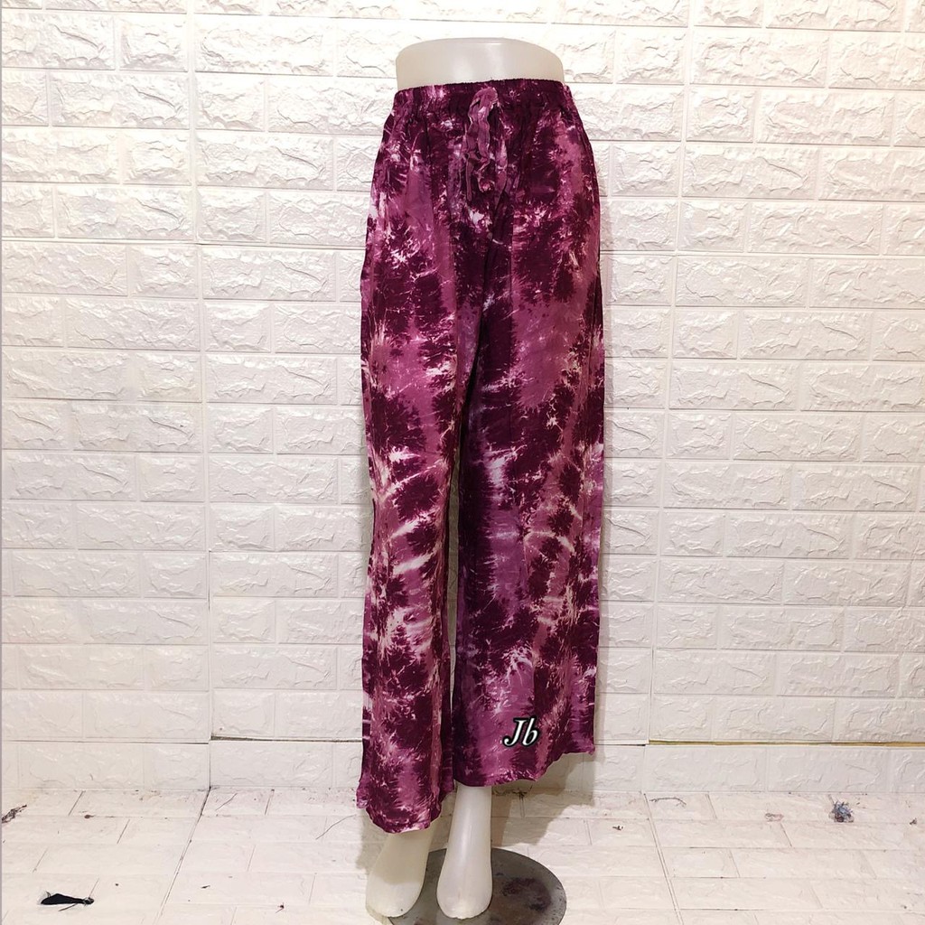 CELANA KULOT PANJANG TIE DYE JUMBO BALI 2-KODE 11