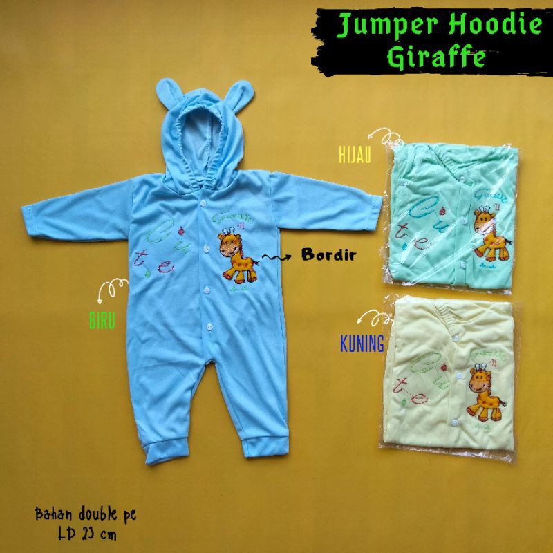 Sleepsuit Jumper Hoodie girrafe