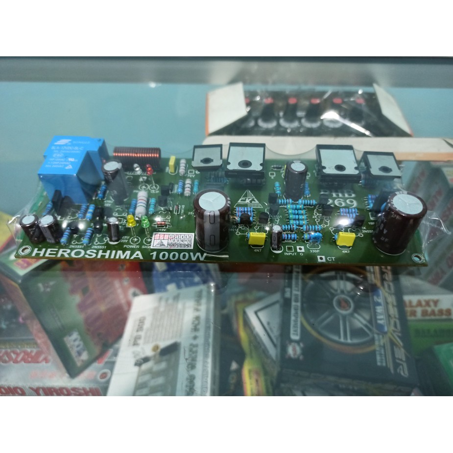 POWER AMPLIFIER KIT DRIVER Amplifier MONO 1000W heroshima ckj phb269