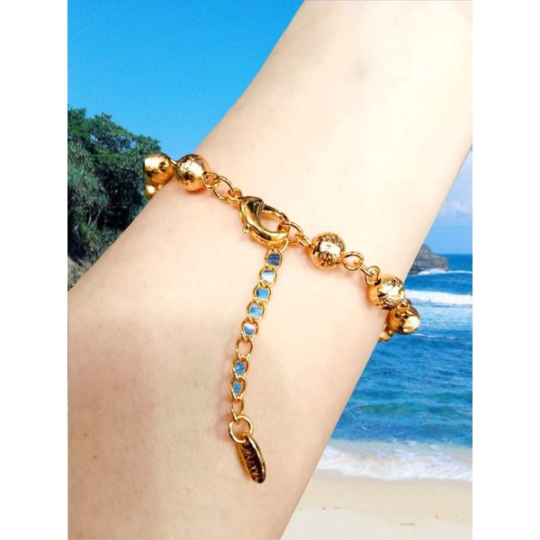 gelang tangan wanita //gelang lapis emas//perhiasan