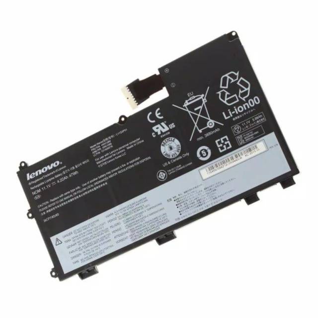 Baterai Battrey Lenovo Thinkpad T430U Series Ultrabook L11N3P51 FRU P/N 45N1091