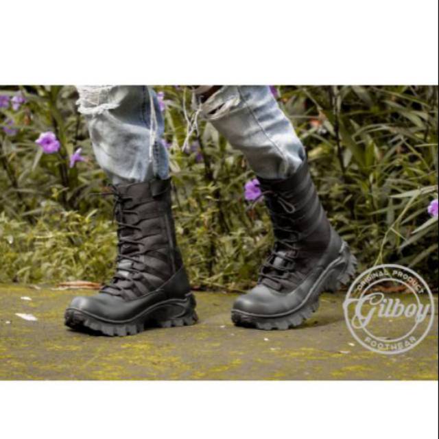 NEW ARRIVAL Sepatu  Boots Ninja Safety  Shoes Zipper  Premium 