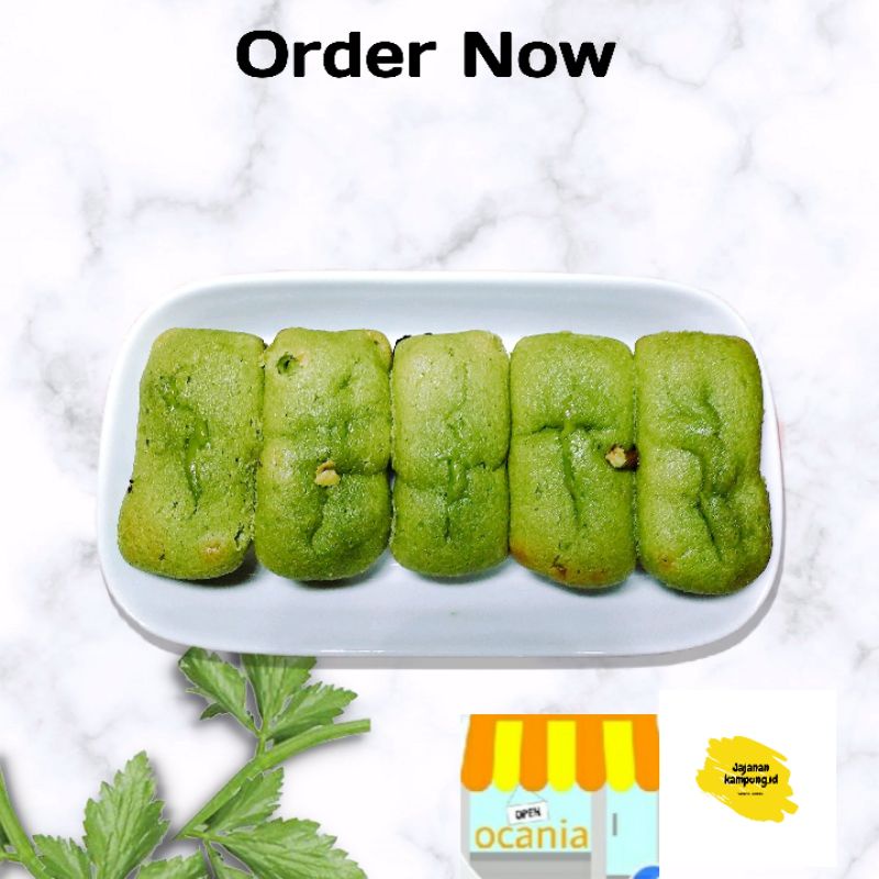 

Kue Balok Mahkota Green Tea isi 5 Pcs
