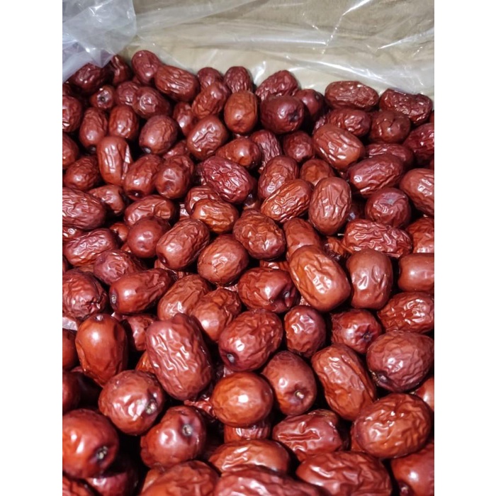 

Angco/hongzao KURMA MERAH (red dates) 1Kg 3-4cm Ang Co Hung Cao