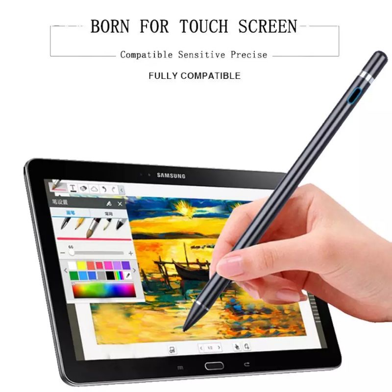 Pen Stylus Universal Android dan ios Buat Hp/ Tab/ ipad/ Laptop Model Touch Screen