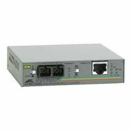 Allied Telesis AT-MC102XL UTP to 100FX (SC) Converter MM Fiber