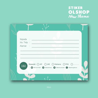 Stiker Label Olshop / Stiker Pengiriman Olshop | Shopee ...