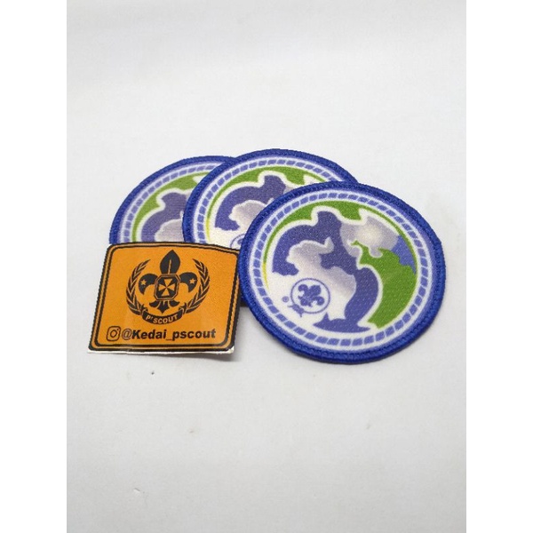 BADGE WORLD SCOUT ENVIRONMENT