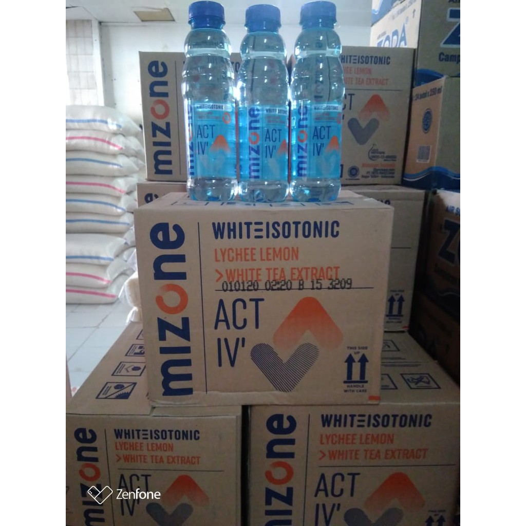 

Mizone Lychee Lemon 500ml Isi 12 Pcs