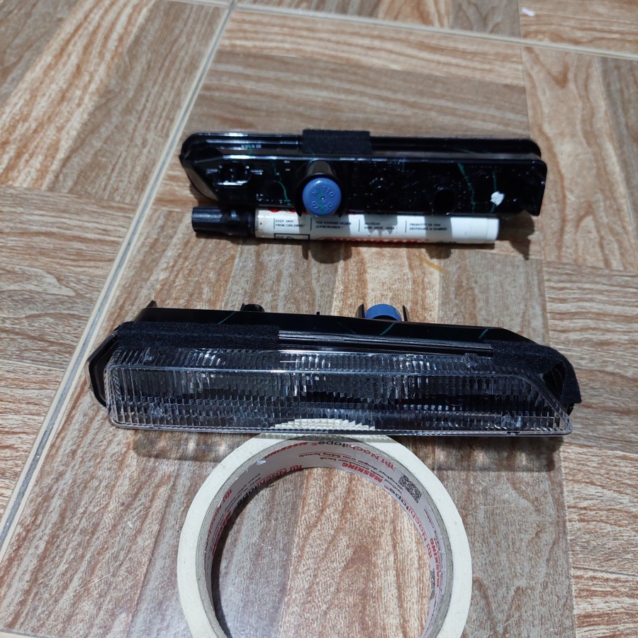 Lampu DRL LED Bumper Bemper Depan Toyota Raize Original