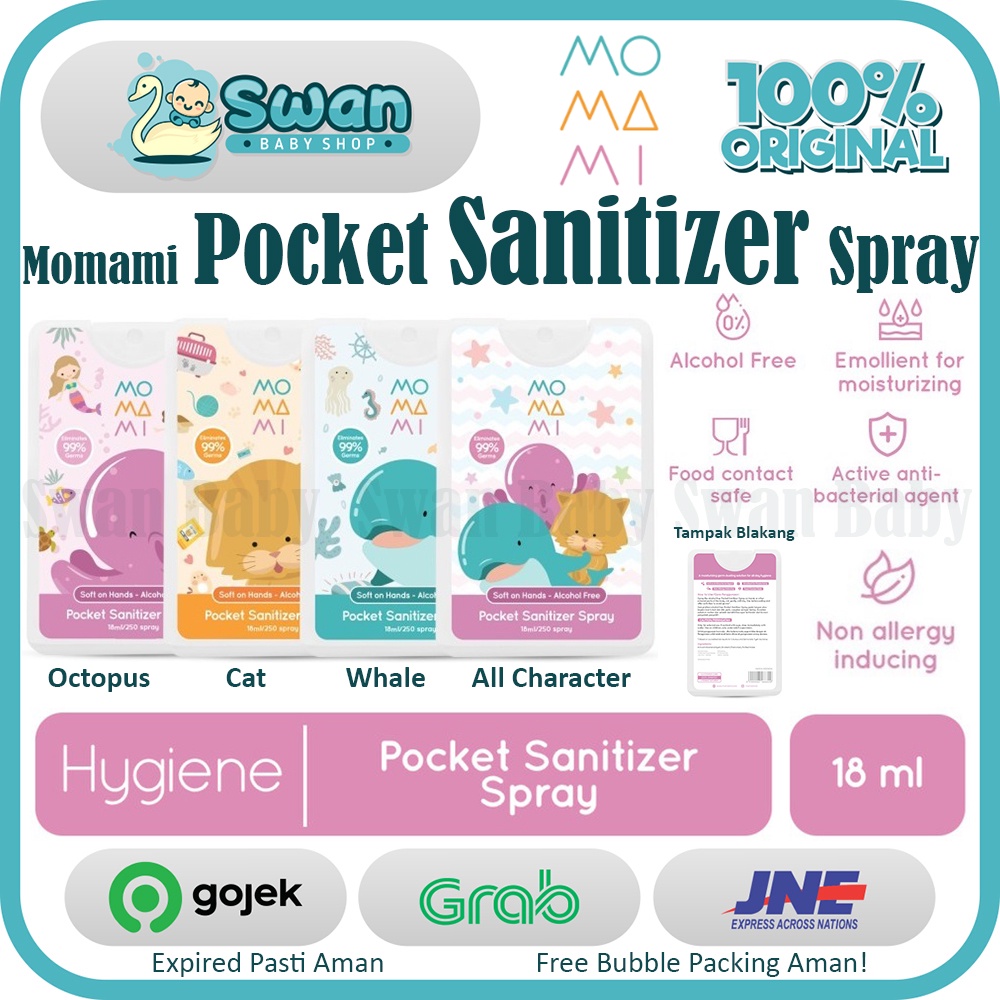 Momami Pocket Sanitizer Spray