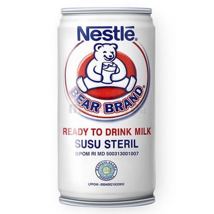 

Susu Steril - Nestle Bear Brand Putih 189 ML