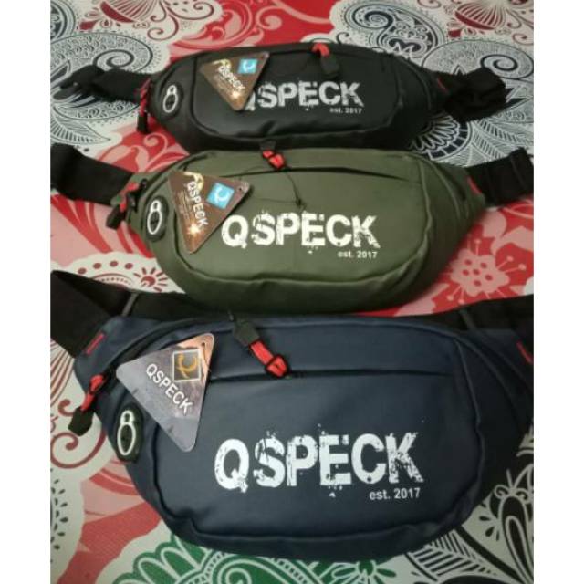 WAISTBAG QSPECK ORIGINAL ( COD ) BISA BAYAR DITEMAT