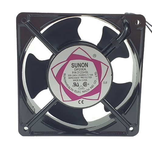 Kipas Pendingin Sunon 12cm Cooling Fan AC 12 x 12 x 3.8 cm DP200A