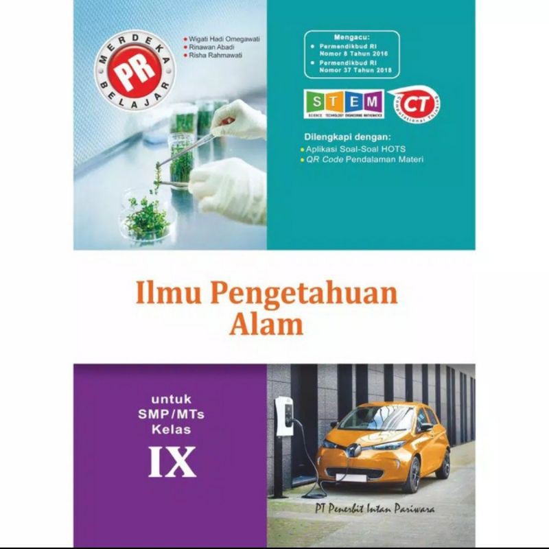 Buku PR IPA Kelas 9 Revisi Intan Pariwara