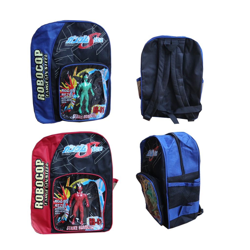 Tas Anak Laki Laki Bonus Mainan / Tas Sekolah / Tas Punggung