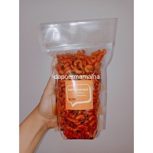 

MAKARONI BANTAT PEDAS DAUN JERUK DAPOERMAMAINA