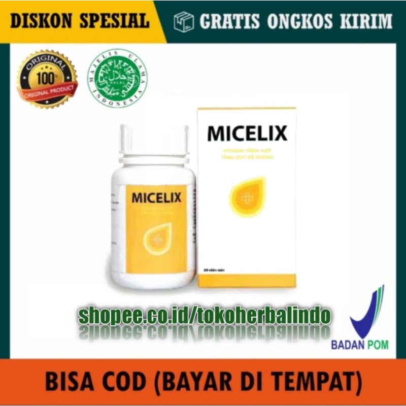 Micelix Original Obat Darah Tinggi Strok Dan Hipertensi Aman BPOM | Ocardio | Cardiovax | Naturatens