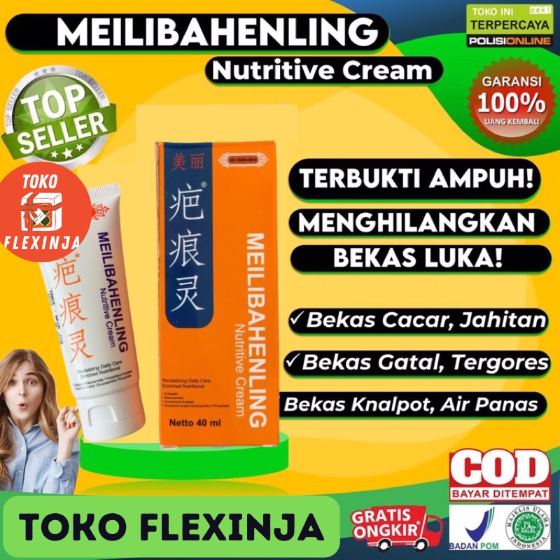 𝗖𝗥𝗘𝗔𝗠 𝗠𝗘𝗜𝗟𝗜𝗕𝗔𝗛𝗘𝗡𝗟𝗜𝗡𝗚 Penghilang Bekas Luka ORIGINAL BPOM - Menghapus Segala Macam Bekas Luka Ampuh