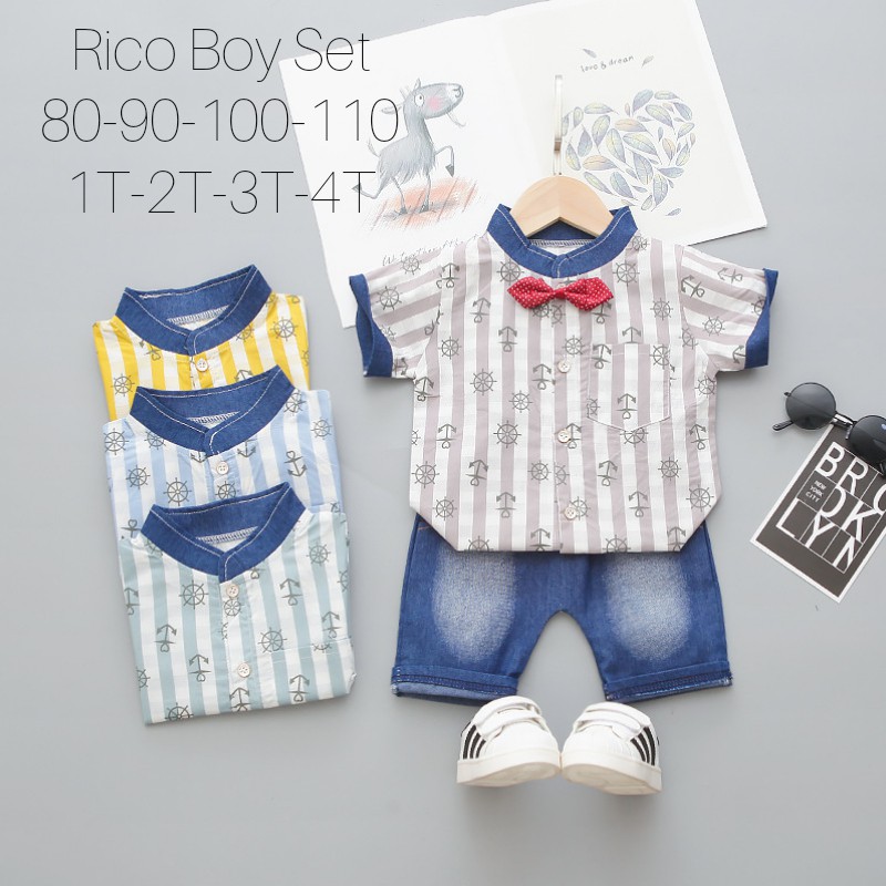 Rico Boy Set/ Setelan Anak Laki-laki