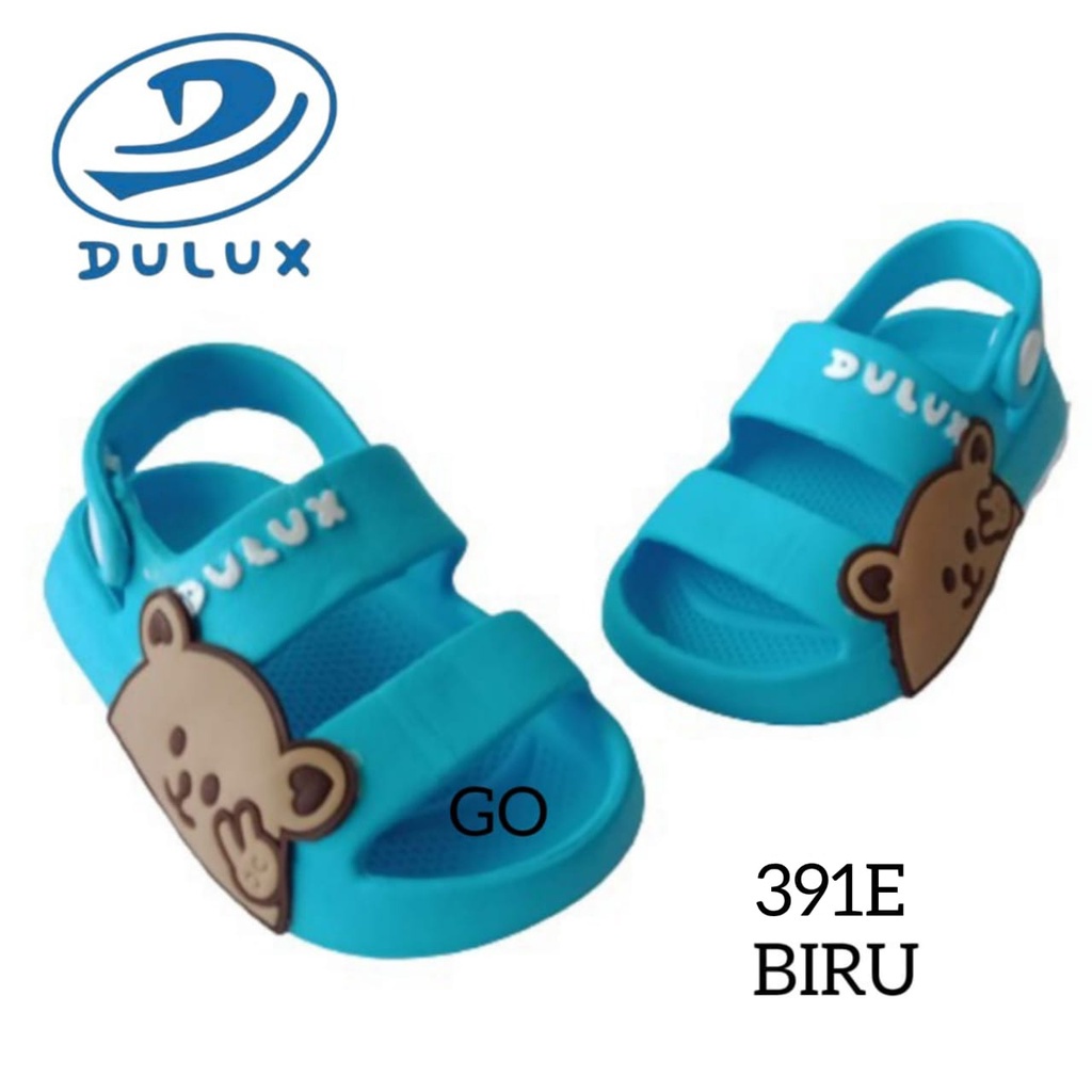 BB DULUX 391E BEAR Sandal Anak Laki-laki Bandua Tali Belakang Model Lucu Bear