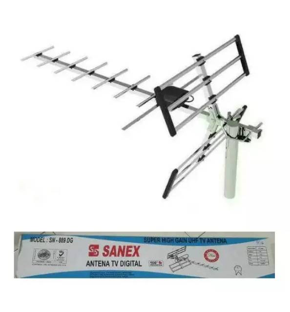 ANTENA DIGITAL TV OUTDOOR SANEX SN 889-DF FREE KABEL