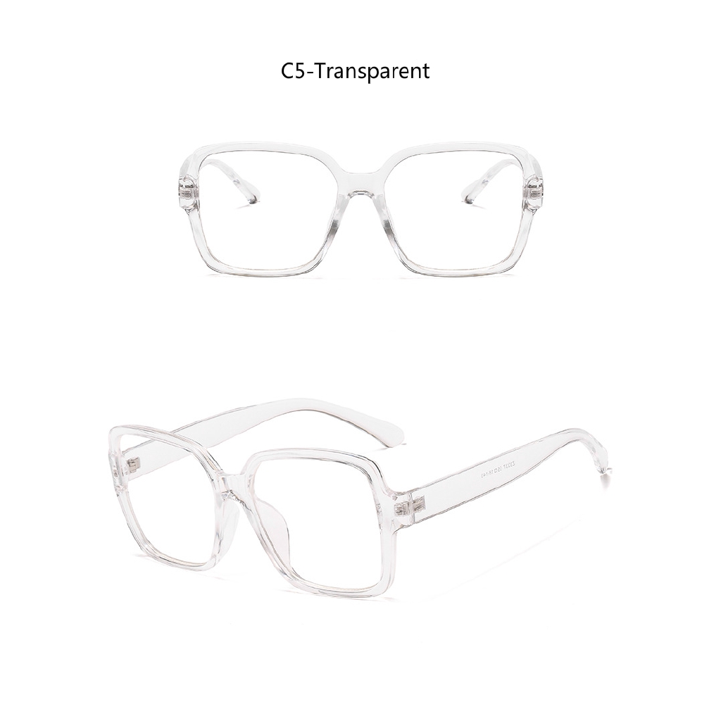 Fashion metal hinge ins retro square men's and women's glasses