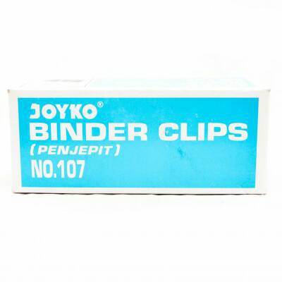 [Pak - 12 Buah] Joyko Binder Clip No. 107 / Penjepit 19 mm (12 pcs)