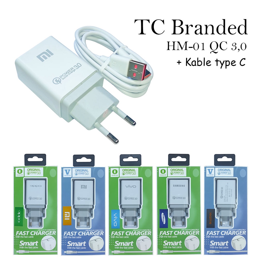 TC BRANDED HM-01 CHARGER KABEL TYPE C NY20418HM01