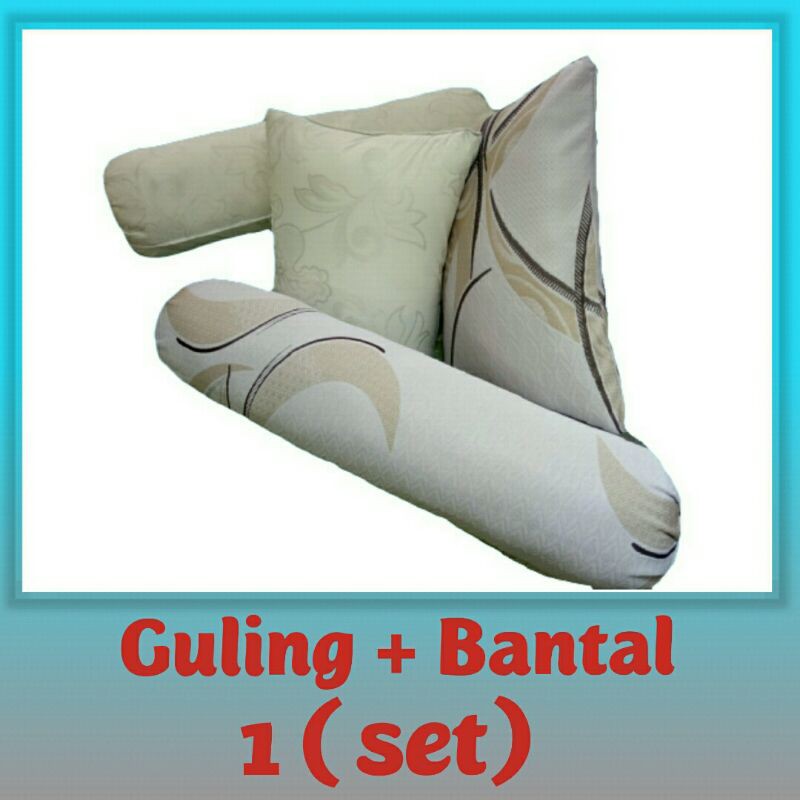 guling+bantal 1 set  .guling inoac kiniting.bantal inoac kiniting.bantal kepala.guling panjang