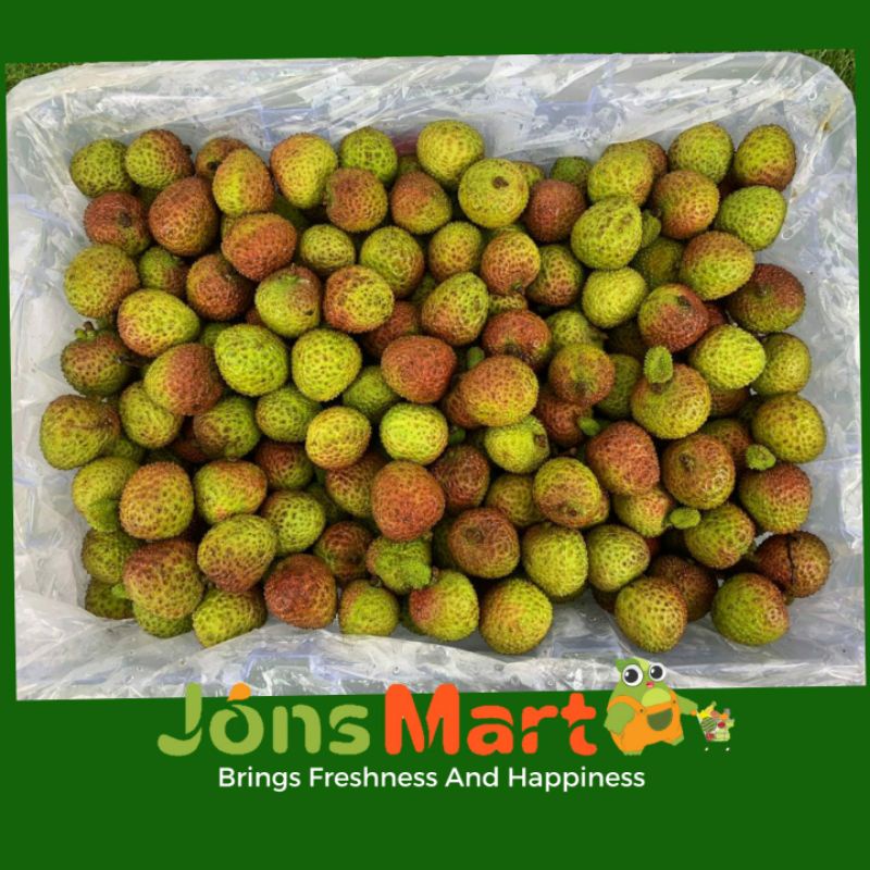 Buah Leci segar Import / Lychee Madu Grosir Murah Perbox 5kg/7kg/12kg