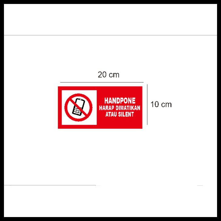 

STIKER VINYL HANDPHONE DIMATIKAN SILENT HIMBAUAN MASJID IBADAH RAPAT