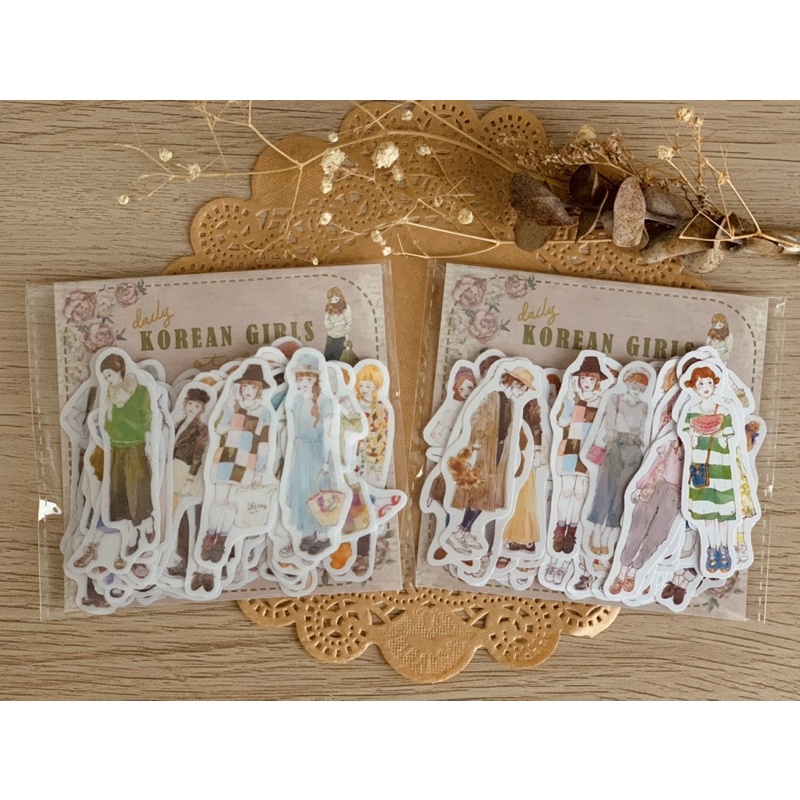 

Korean Girls Style Stickers