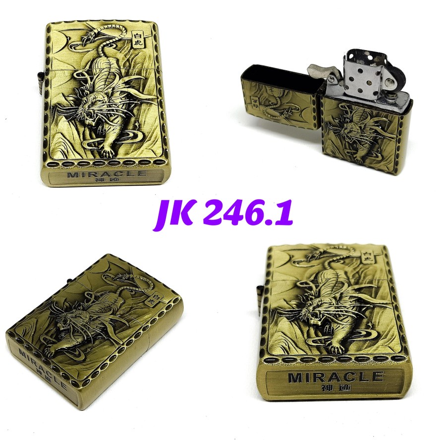 KOREK API KANTAI GOLD MOTIF MACAN - RANDOM