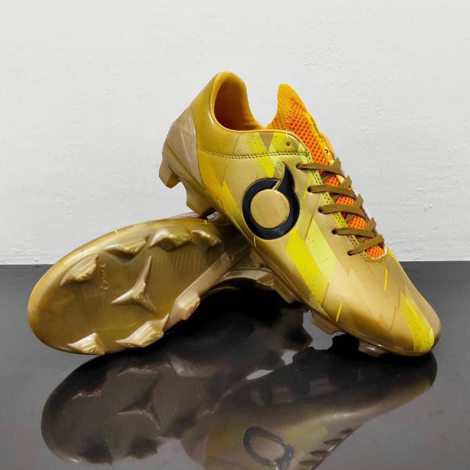 Sepatu Bola Ortuseight CATALYST THERION FG 11010143 - Gold/Butter/Blac