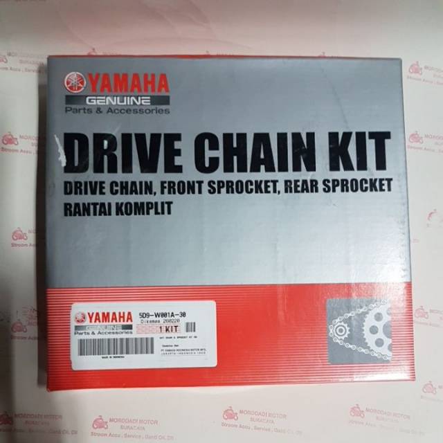 Gear set Yamaha vega