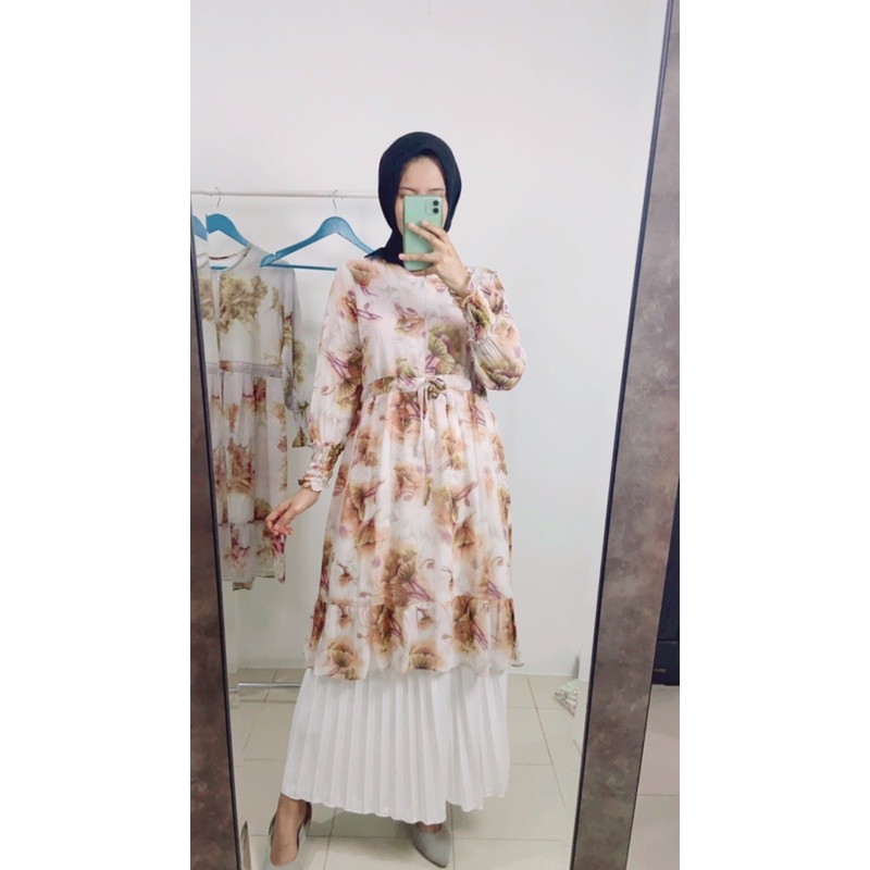 tunik import dasar putih