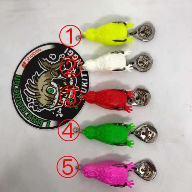 Lure boytep hen frog 3,7cm/7,9gr soft frog boytep hen frog asli thailand henfrog