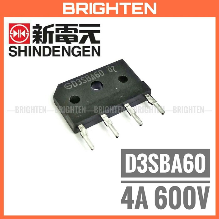 Dioda Bridge SHINDENGEN D3SBA60 4A 600V