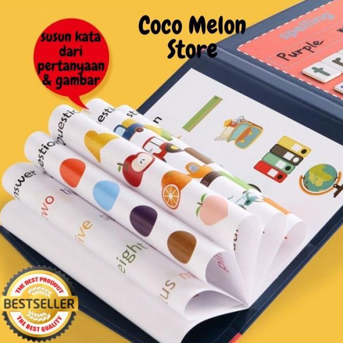 Mainan Anak Laki Laki Edukasi Cocok Untuk TK PAUD Tahun Spell English