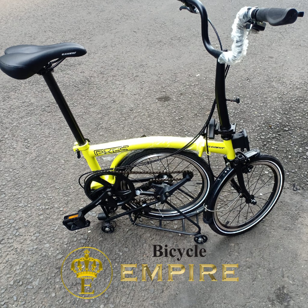 Sepeda Lipat Folding Bike Element Pikes 5speed Bicycle Empire