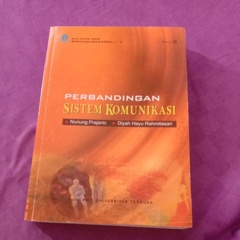 [PRELOVED] MODUL UT/BMP SKOM4434 PERBANDINGAN SISTEM KOMUNIKASI