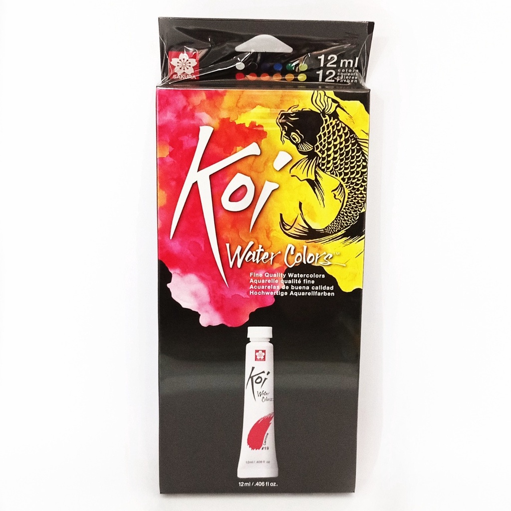 

Cat Air Sakura Koi Watercolor Tube 12ml Set